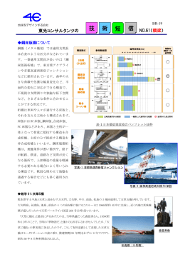 技術短信No.61【橋梁】既設単純箱桁橋の耐震診断