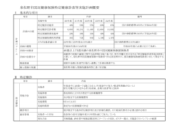 泉佐野市国民健康保険特定健康診査等実施計画概要版（PDF：96.7KB）