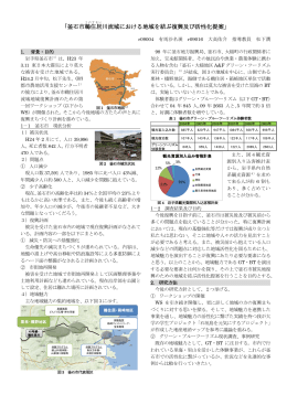 「釜石市鵜住居 川流域における地域を結ぶ復興及び活性化提案」