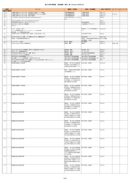 資料リスト (ver 1.0)