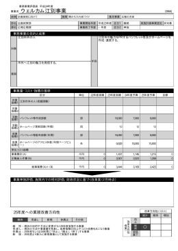 ウェルカム江別事業 [PDFファイル／47KB]