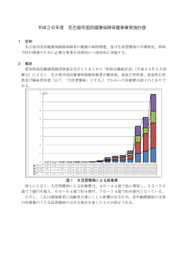 名古屋市国民健康保険保健事業実施計画 (PDF形式, 268.32KB)