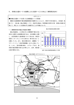 6．多様な交通モードの連携による交通サービスの向上（静岡県浜松市）
