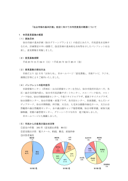 「仙台市緑の基本計画」改定に向けての市民意見の概要について 1