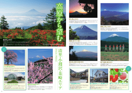 PDFファイルを見る（後半） - 富士の国やまなし観光ネット