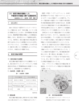 東京五輪を契機とした 宇都宮市の取組に関する調査研究