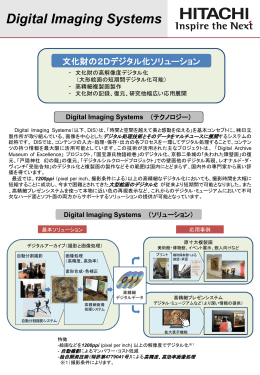 Digital Imaging Systemsカタログ(PDF format, DIS