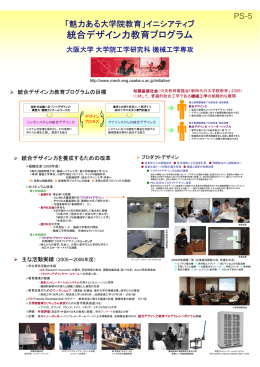 統合デザイン力教育プログラム紹介ポスター（PDF：208kB）