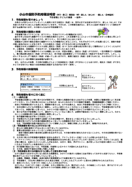 四種混合・BCG・MR・日本脳炎説明書（PDF：366KB）