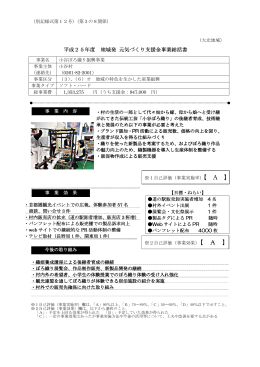 小谷ぼろ織り振興事業（PDF：116KB）