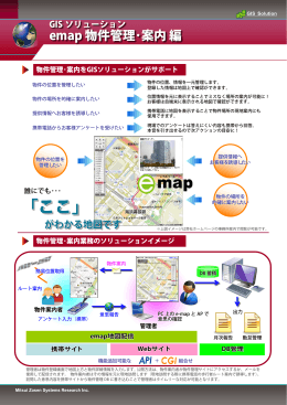 emap 物件管理・案内編 - 三井造船システム技研株式会社