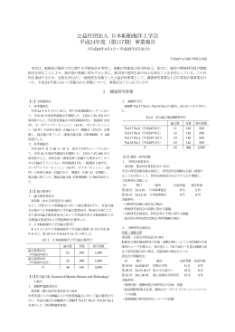 公益社団法人 日本船舶海洋工学会 平成24年度（第117期）事業報告