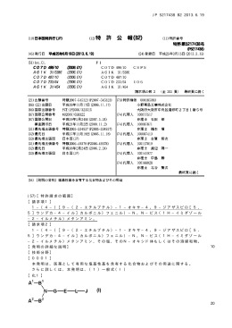 JP 5217438 B2 2013.6.19 10 20 (57)【特許請求の範囲
