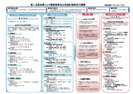 第二次高知県ひとり親家庭等自立促進計画策定の概要[PDF：612KB]