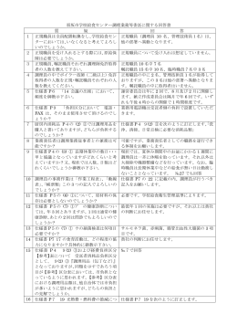 須坂市学校給食センター調理業務等委託に関する回答書 質 疑 回 答 1