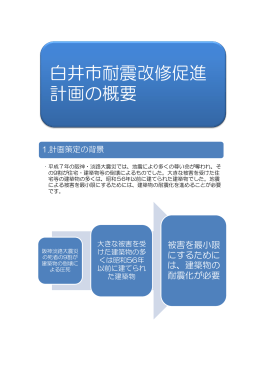 白井市耐震改修促進計画概要版（PDF：183.5KB）