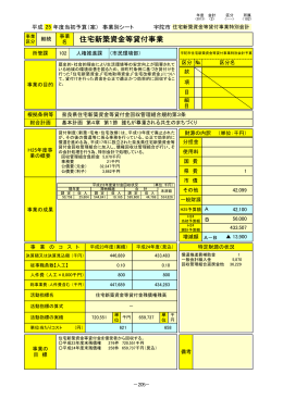 事業別シート【追加提出分】（PDF：603KB）
