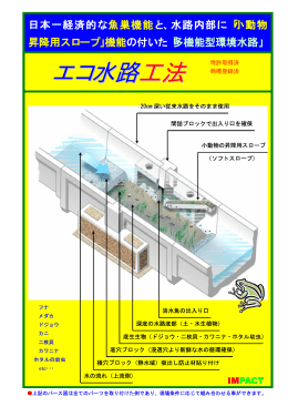 エコ水路 工法