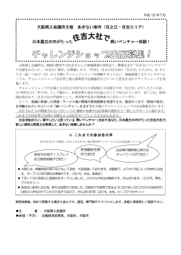 PDFファイル - 大阪商工会議所