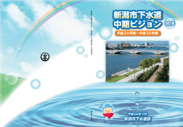 新潟市下水道中期ビジョン（改訂版）
