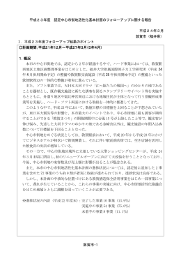 （中間フォローアップ報告書）(pdf/284KB)