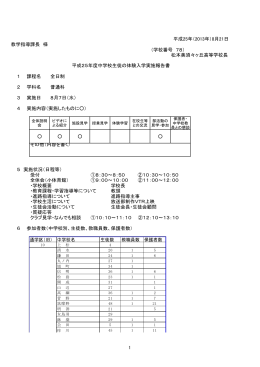 2013.08.07学校説明会実施報告書(PDF:192KB)