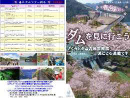 Vol.9 「ダムを見に行こう（春号2015）」(PDF:2.64MB)