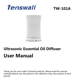 User Manual - TENSWALL INTERNATIONAL CO.,LT