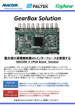 カタログPDFダウンロード ( GearBox