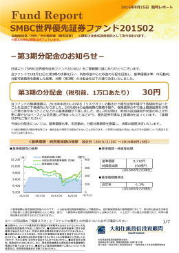 SMBC世界優先証券ファンド201502