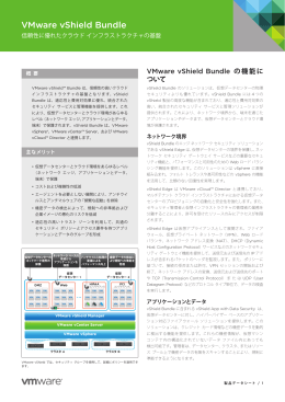 VMware vShield Bundle