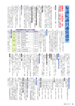 参議院議員通常選挙