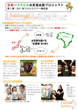 日本→ブラジルお芝居出前プロジェクト