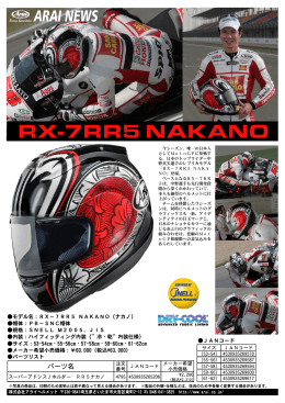 RX-7 NAK RX-7RR5 NAKANO