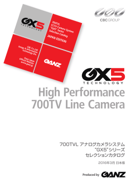 High Performance 700TV Line Camera