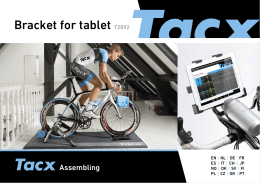 Bracket for tablet T2092