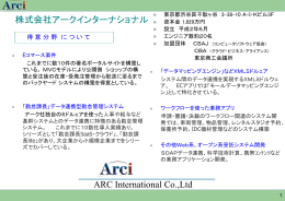 株式会社アークインターナショナル ARC International Co.,Ltd