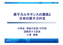 講演会スライド - 日本原子力学会