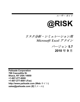 RISK - Palisade Corporation