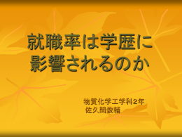 (修士課程)での卒業後の就職率は