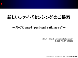 ファイバ上の異常と位置を同定