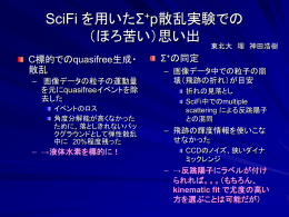 SciFi を用いた&Sigma;+p散乱実験