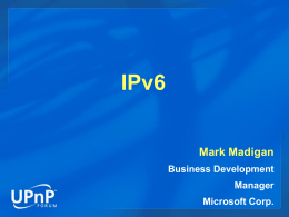 IPv6 への移行