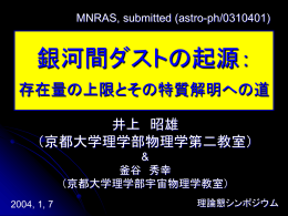 存在量の上限とその特質解明への道