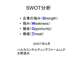 SWOT分析