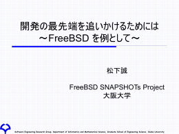 ppt - The FreeBSD Project