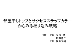 発表画面