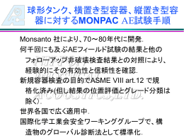 球形タンク欠陥評価 - ae-application.com