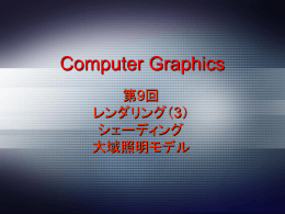 環境光の強さ