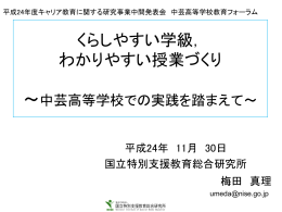梅田先生講演パワーポイント